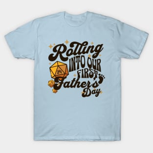 First Father's Day Dungeons & Dragons Dad T-Shirt